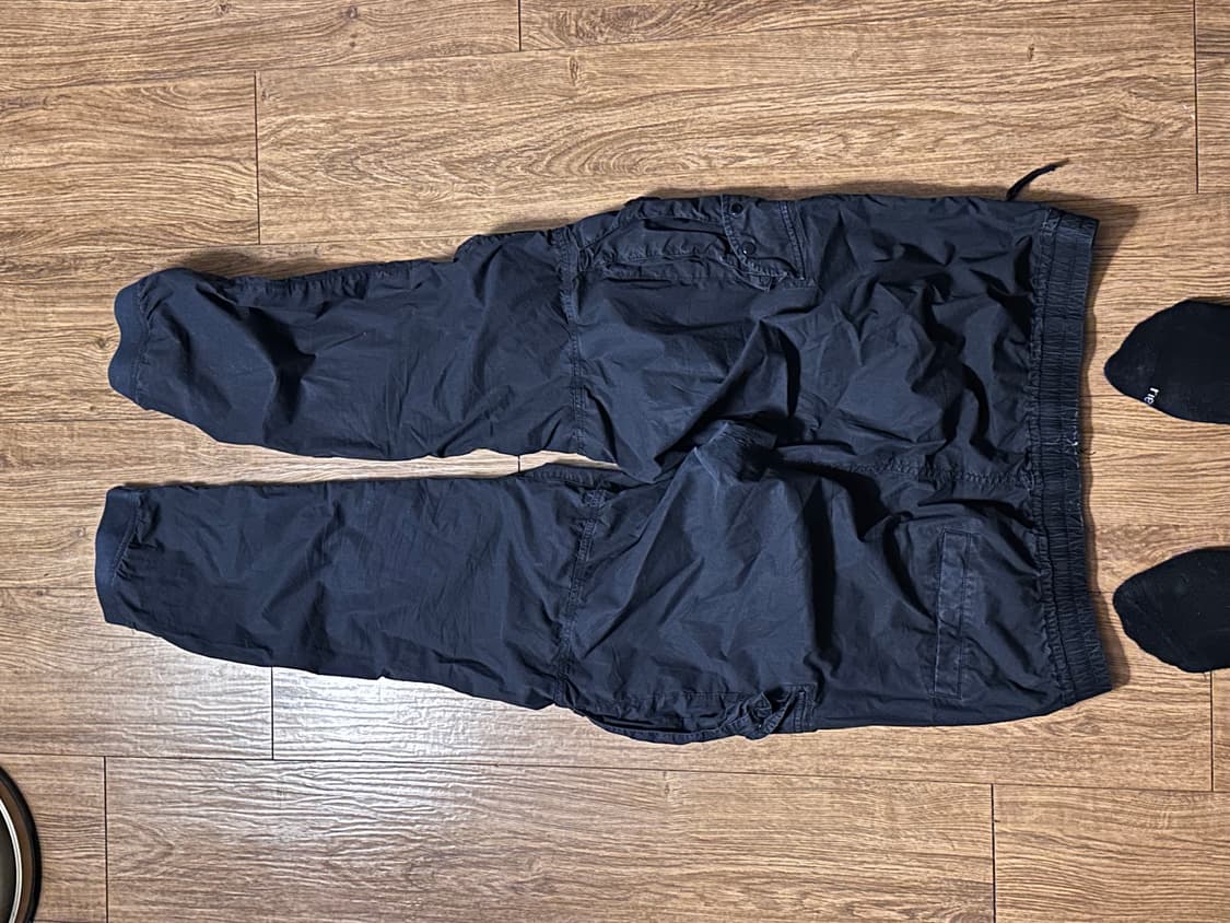 스톤아일랜드 블랙 카고 조거팬츠 36사이즈 정품 상품이미지4