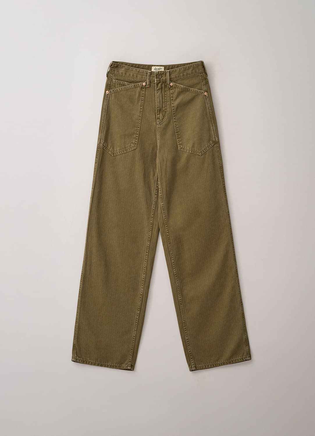 Kair Herringbone Garment Fatigue Pants 상품이미지1