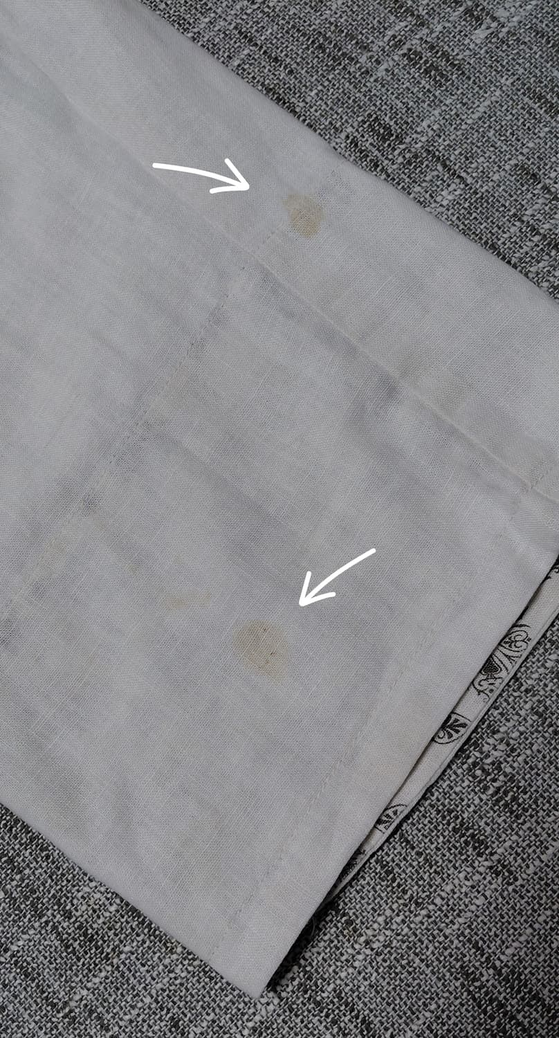 [L] MCD 고딕 자수 린넨 혼방 빈티지 크롭 팬츠 상품이미지10