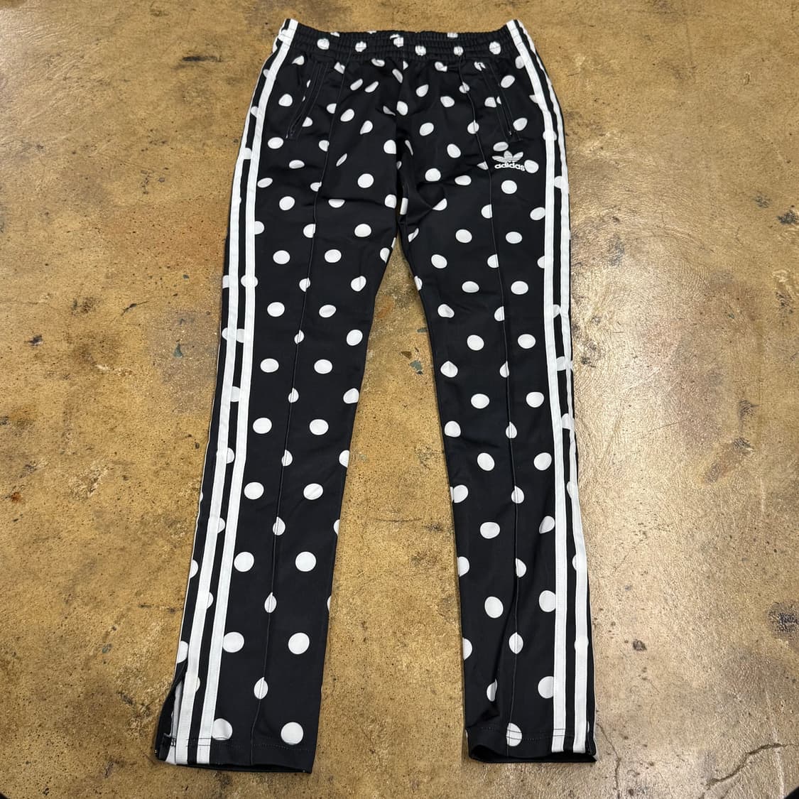 [정품/85] 아디다스 블랙 도트 트레이닝 바지 b8 상품이미지2