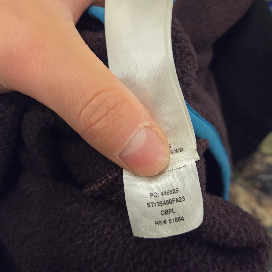 파타고니아 신칠라 옵시디언 플럼 L 상품이미지4