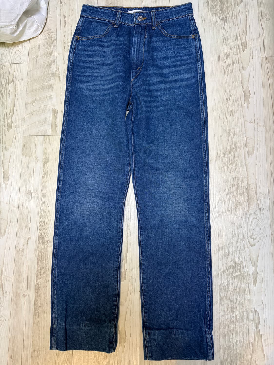 [27] 리던 RE/DONE 데님 청바지 새상품 진청 상품이미지1