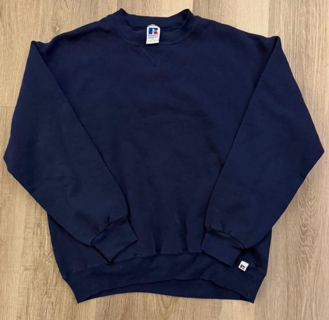 Vintage XL Navy blue Russell Athletic 상품이미지1