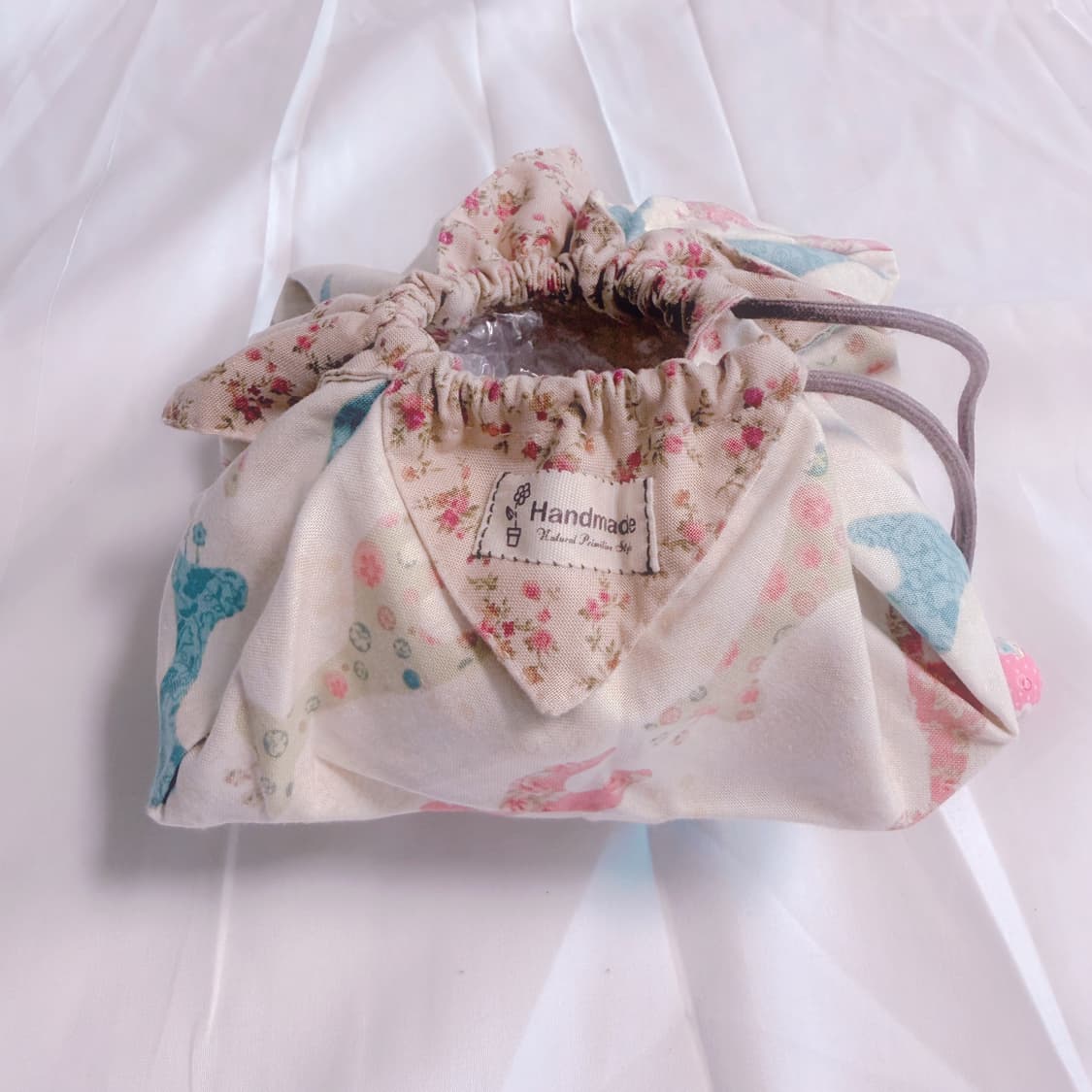 후루요 패치워크 킨차쿠 복조리 파우치 상품이미지1