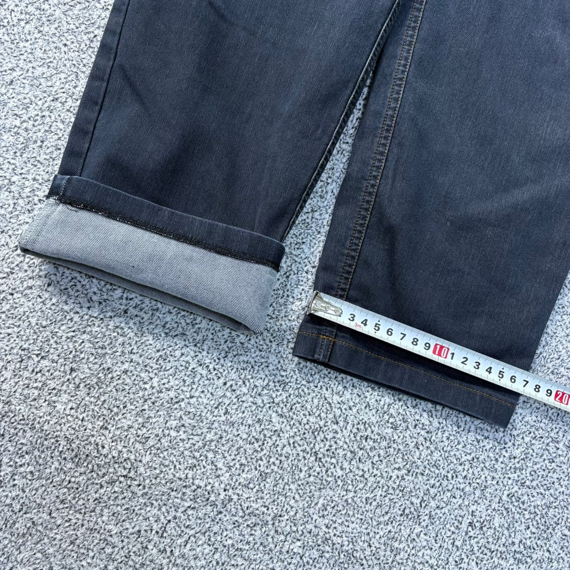 78 아이더 등산 포켓 흑청 데님 팬츠 0325J 상품이미지9