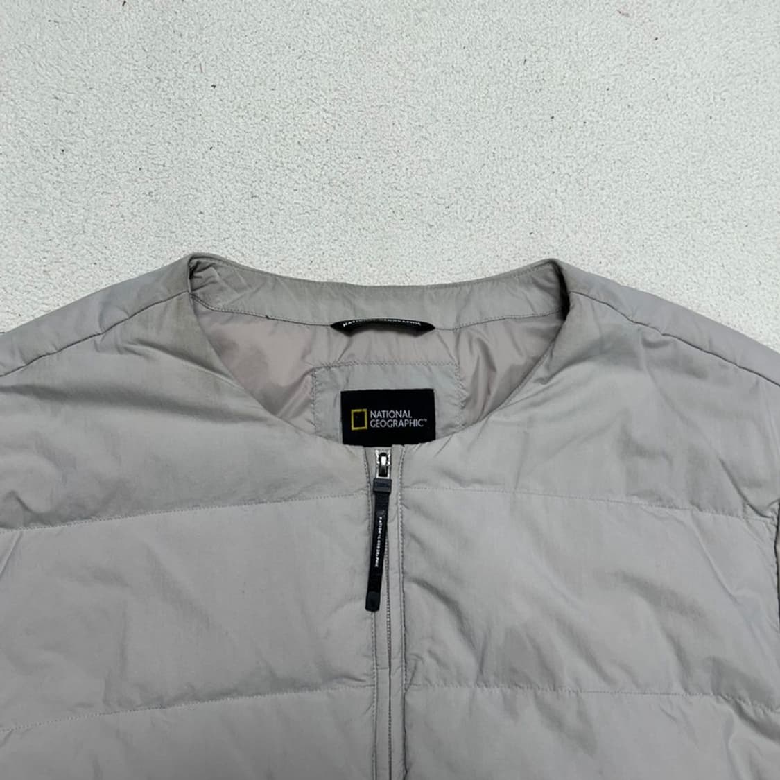 내셔널지오그래픽 헤론 U넥 라이트웨이트 다운점퍼 베이지 XXXL 상품이미지3