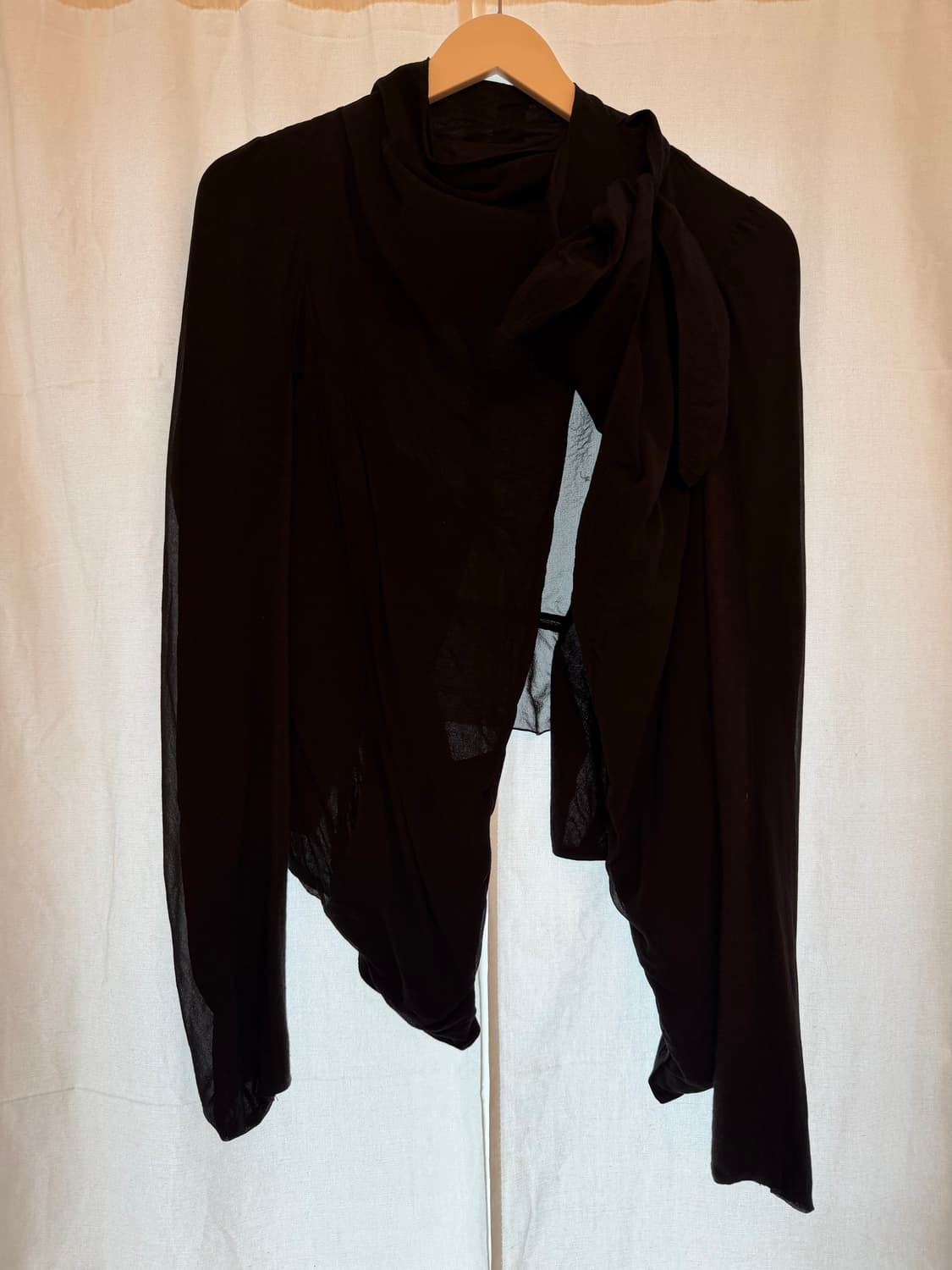 릭오웬스 아카이브 올마르 미르타 실크 자켓 가디건 상품이미지4