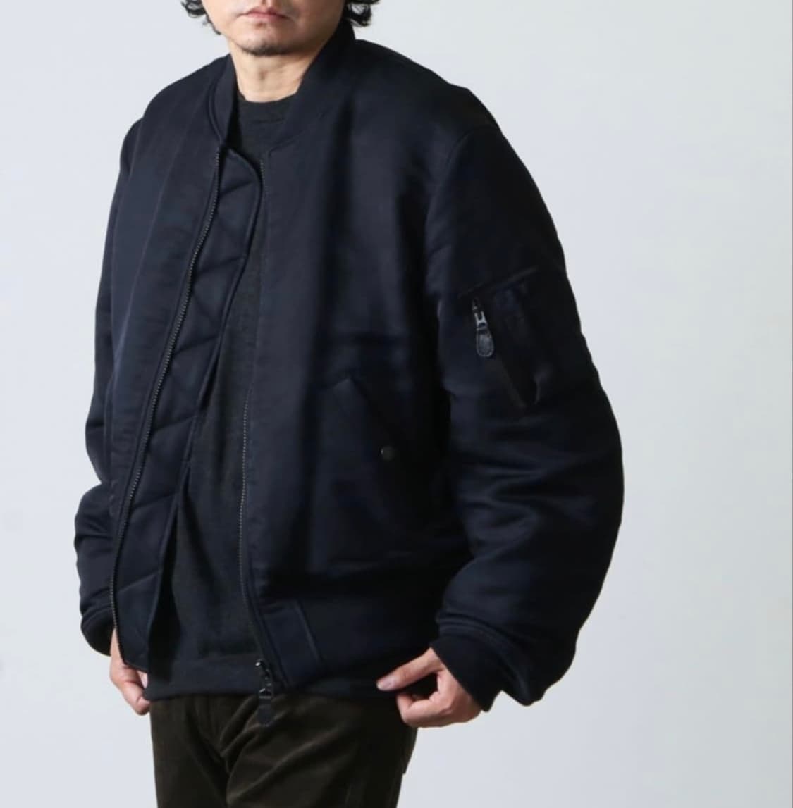 코모리 실크나일론 MA-1 상품이미지3