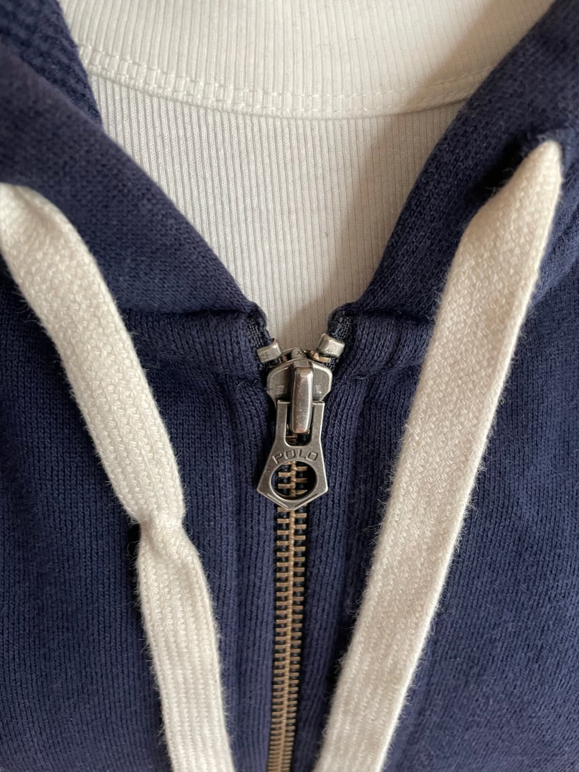 폴로 랄프로렌 네이비 후드 집업 상품이미지3