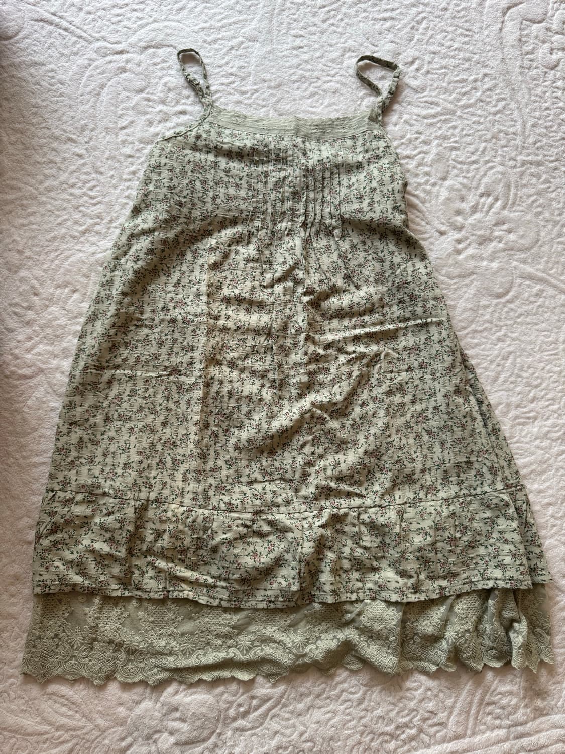 빈티지 레이어드 원피스 상품이미지1