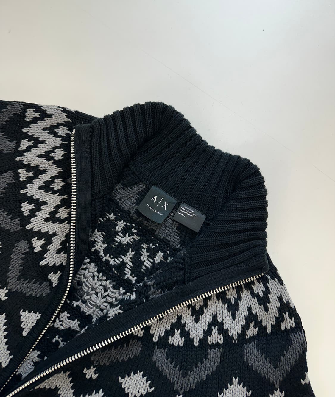 아르마니 투웨이 코위찬 풀집업 M 상품이미지5