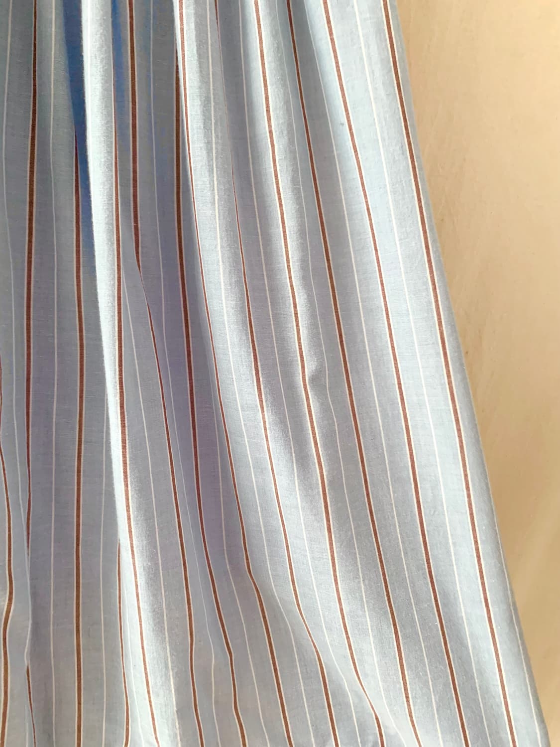 모리 하늘 스트라이프 롱스커트 상품이미지2