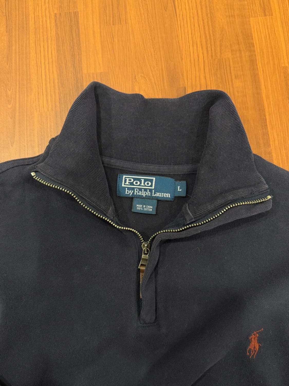 Polo ralph lauren 폴로 랄프로렌 하프넥 쿼터 집업 니트 상품이미지9