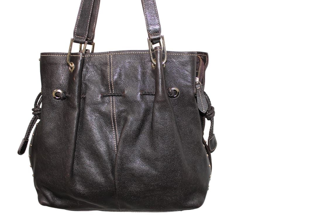 2000s 발렌시아가 토트백 브라운 상품이미지4