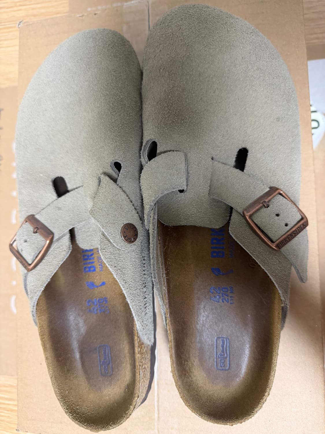 버켄스탁 보스턴 토프 내로우 270/42 상품이미지5