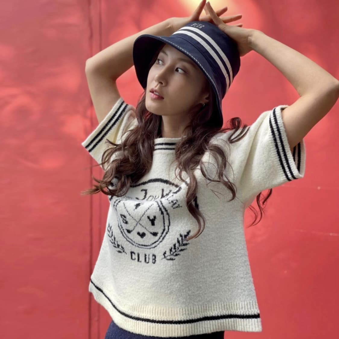 SJYP 하프슬리브 니트 55-66 상품이미지3