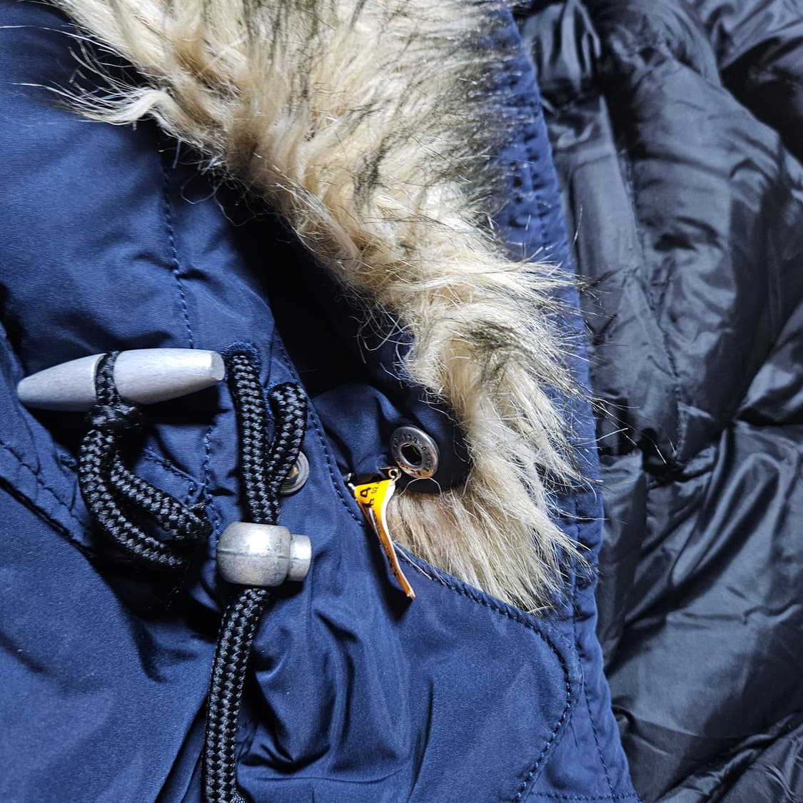 L 폴로 랄프로렌 n3b 다운 파카 진네이비 상품이미지6