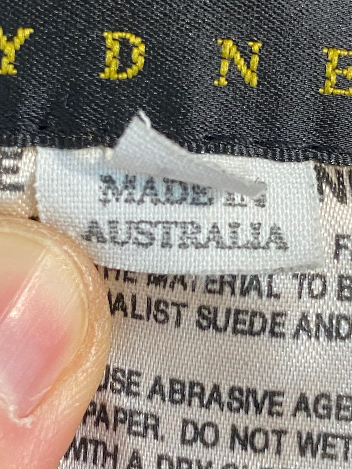 빈티지 시어링 레더 코트 상품이미지6