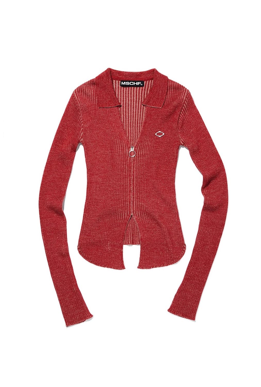 미스치프 KNITTED TWO TONE SHIRT 상품이미지1