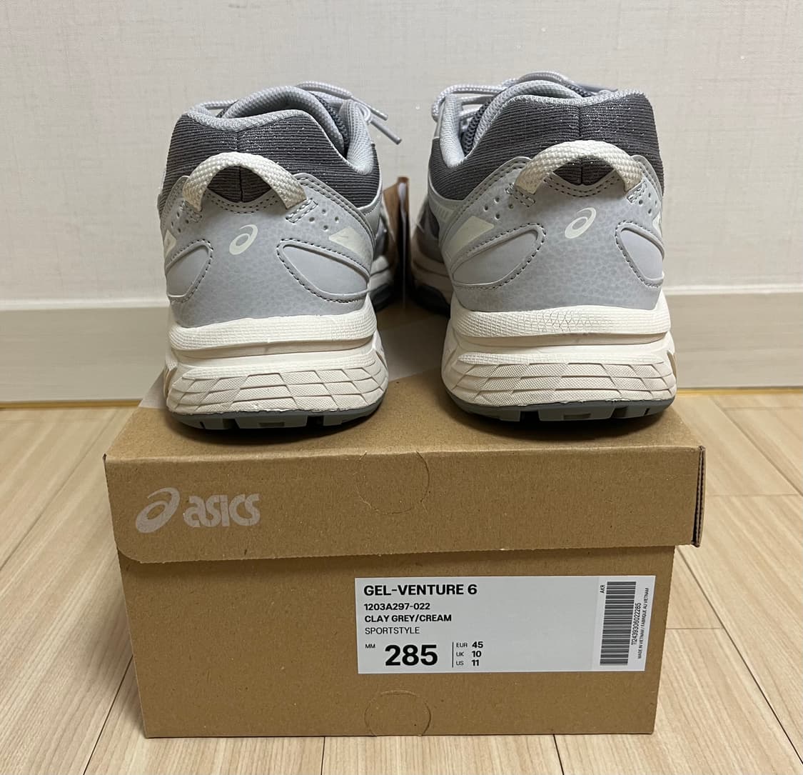 [285] 아식스 젤 벤쳐 6 SPS 클레이 그레이 크림 상품이미지3
