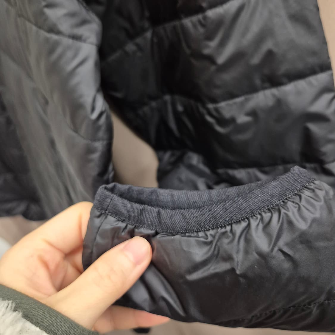 아이더 에어본 씰 경량 다운 자켓 L 상품이미지4