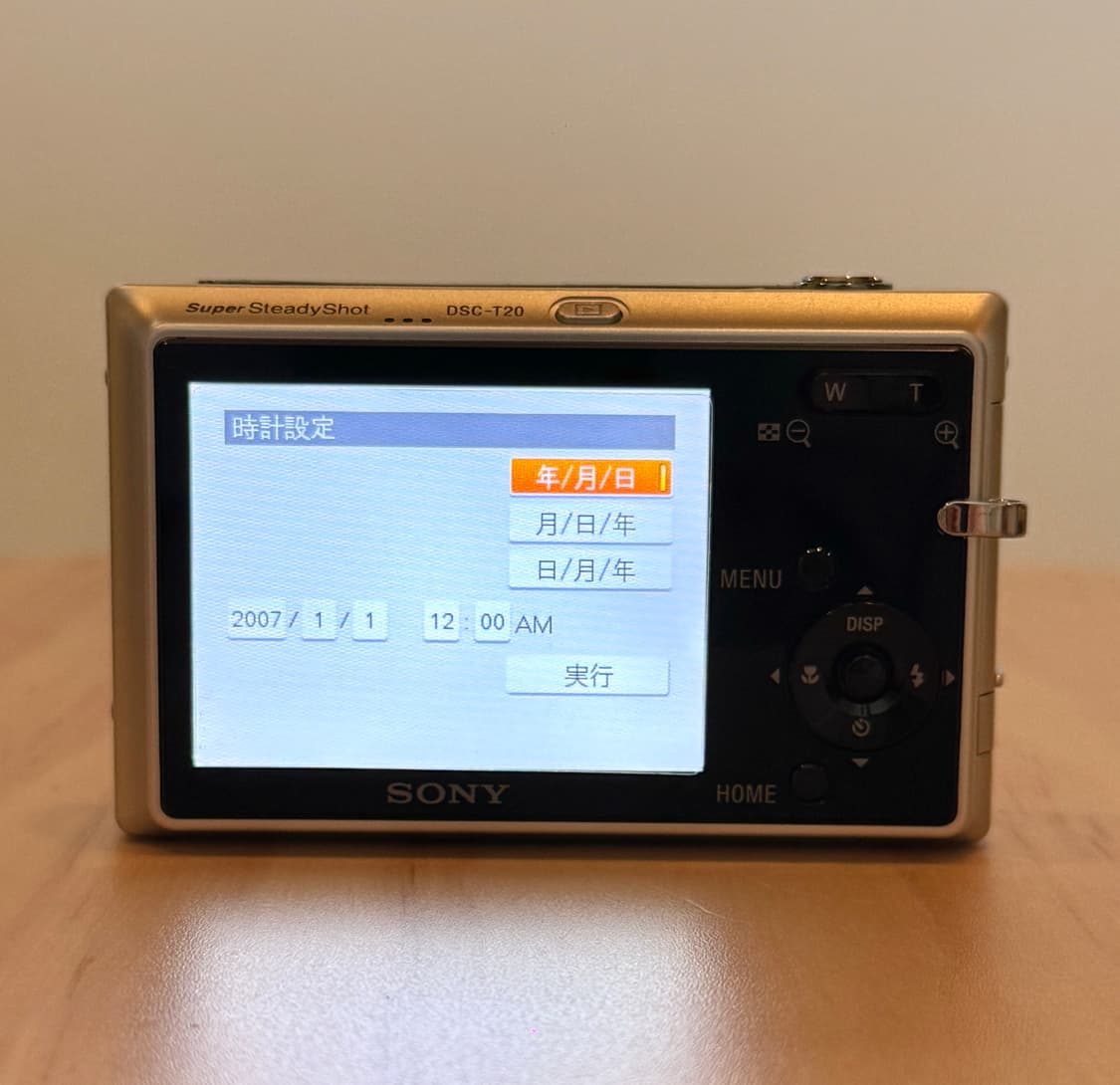 ⭐︎최상급⭐︎SONY Cyber-shot DSC-T20 실버 상품이미지8