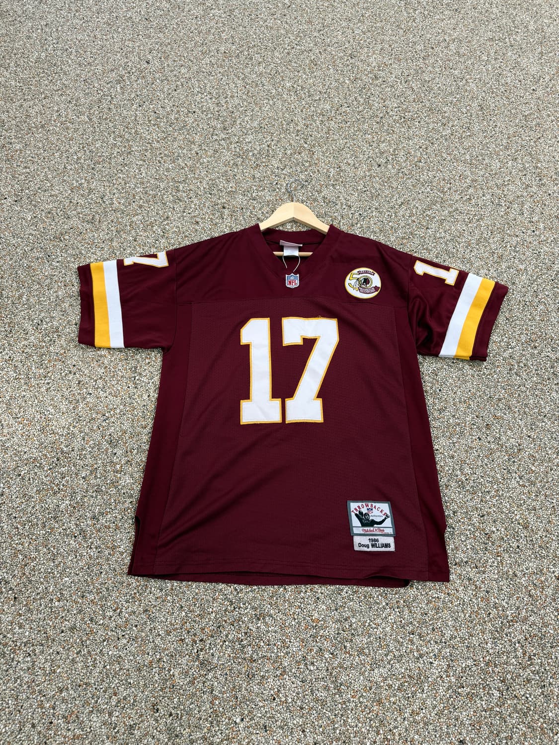 NFL 더그 윌리엄스 레드스킨스 럭비 져지 상품이미지1