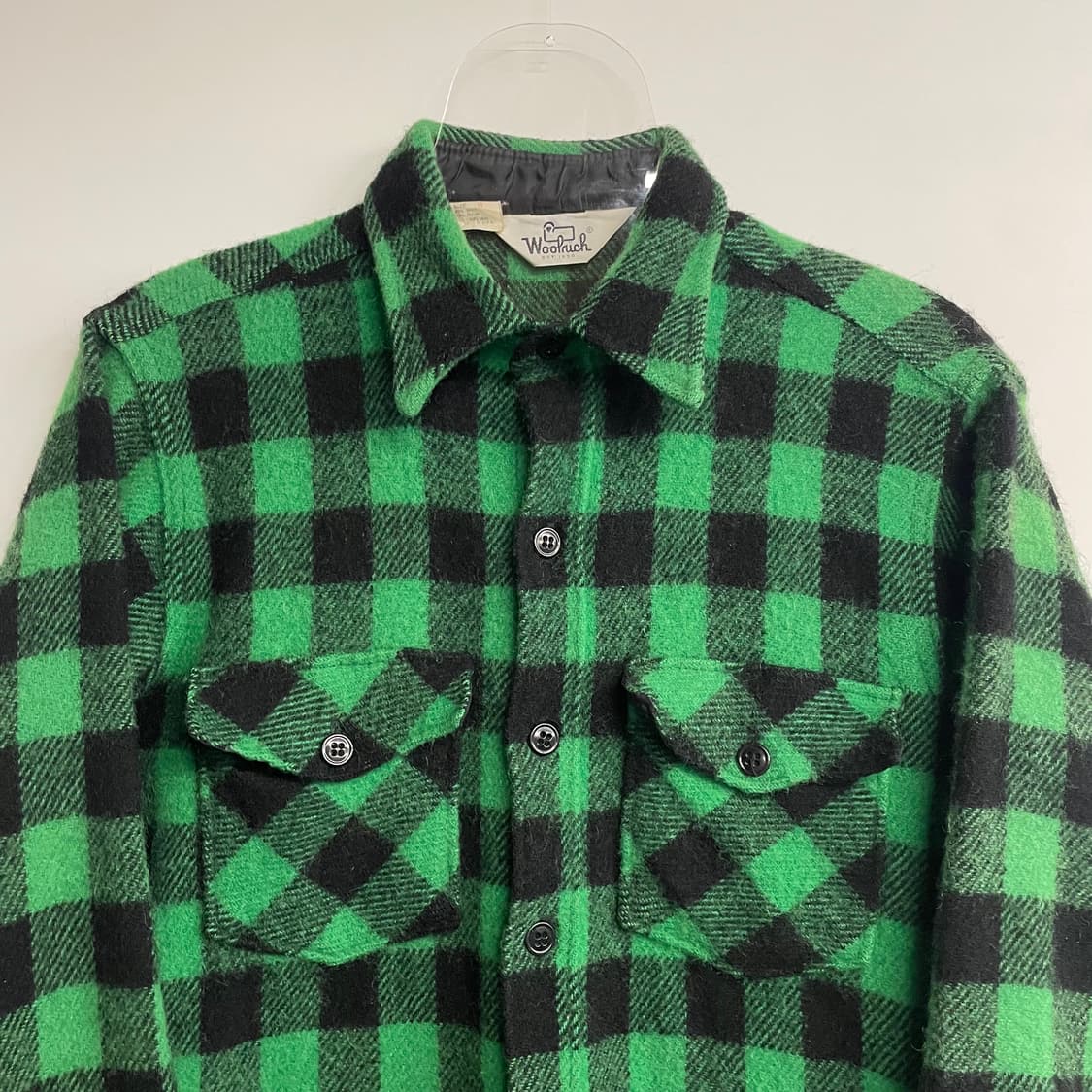 80s 울리치 버팔로 울 체크셔츠 상품이미지2