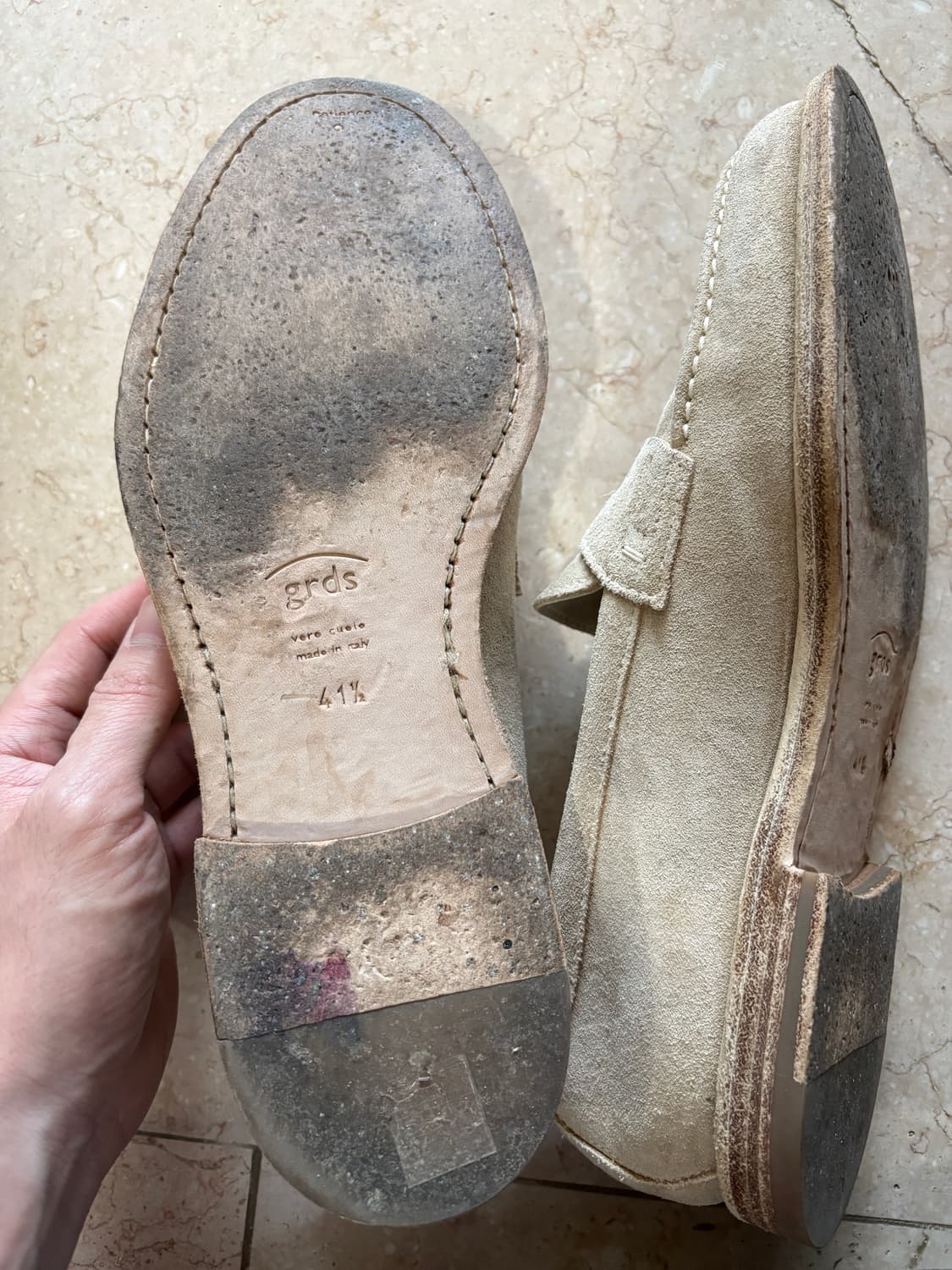 그라더스 01로퍼 베이지 265사이즈 상품이미지4