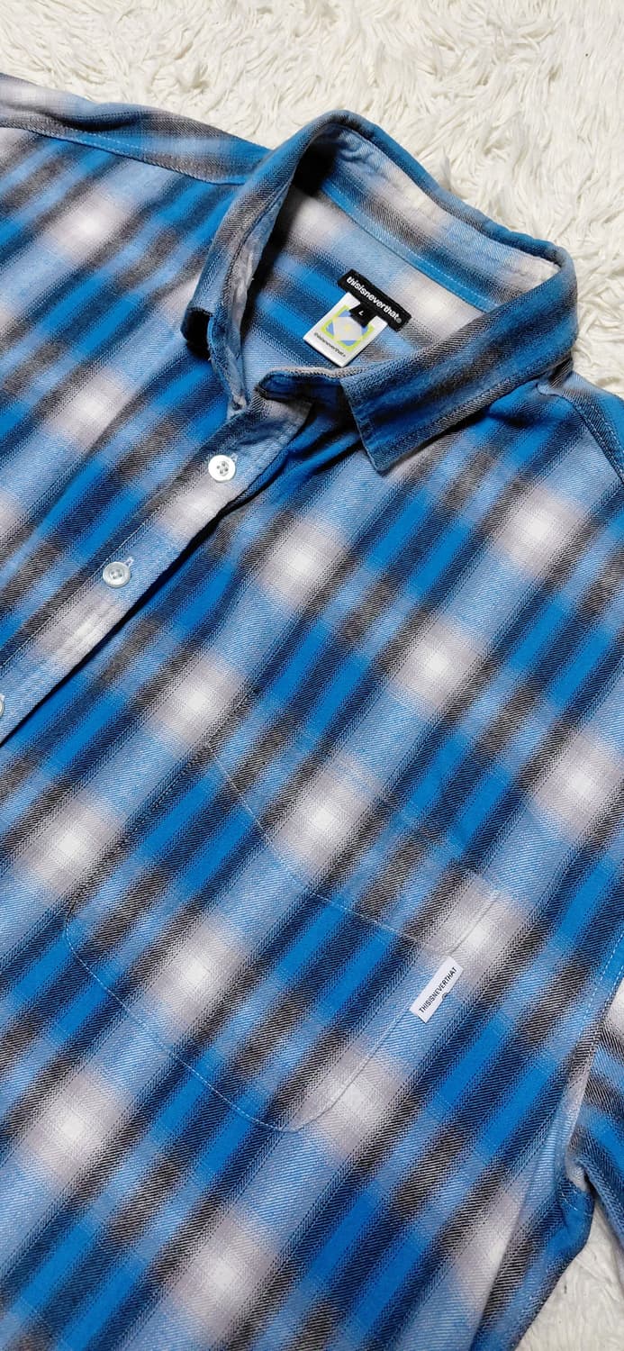 Thisisneverthat 플란넬 체크 셔츠 L 상품이미지4