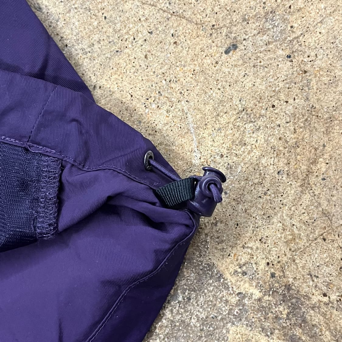 [정품/M] 노스페이스 퍼플 블랙 밴든 우븐 크루넥 b16 상품이미지7