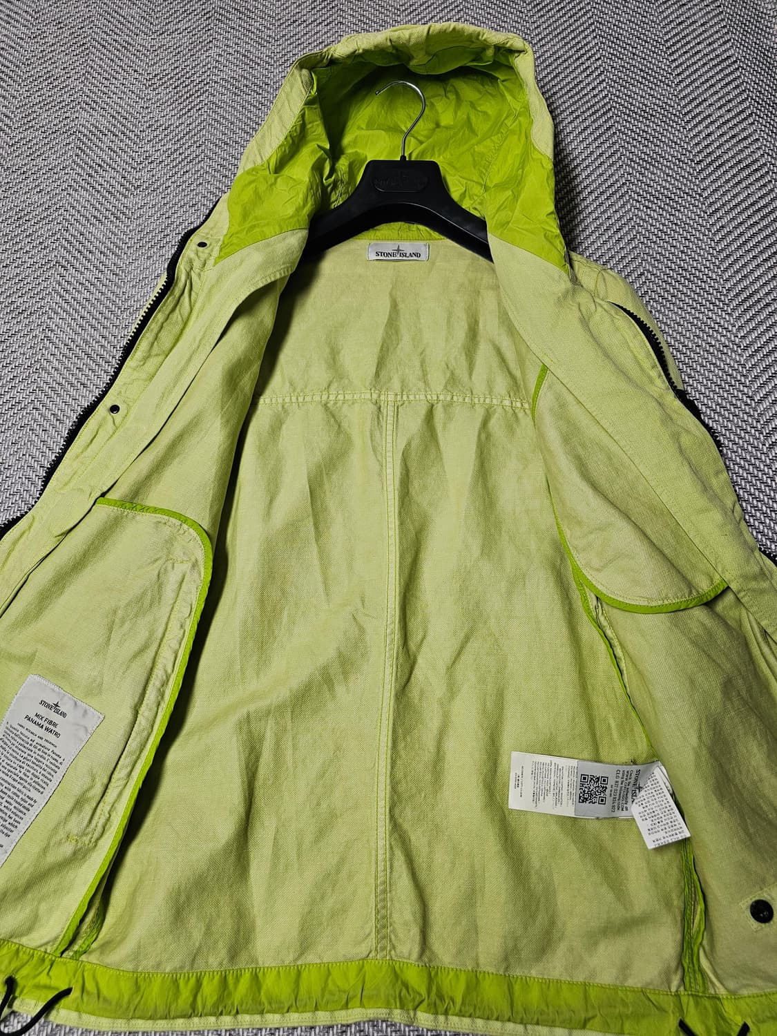 스톤아일랜드 MIX FIBRE PANAMA WATRO 자켓 상품이미지8