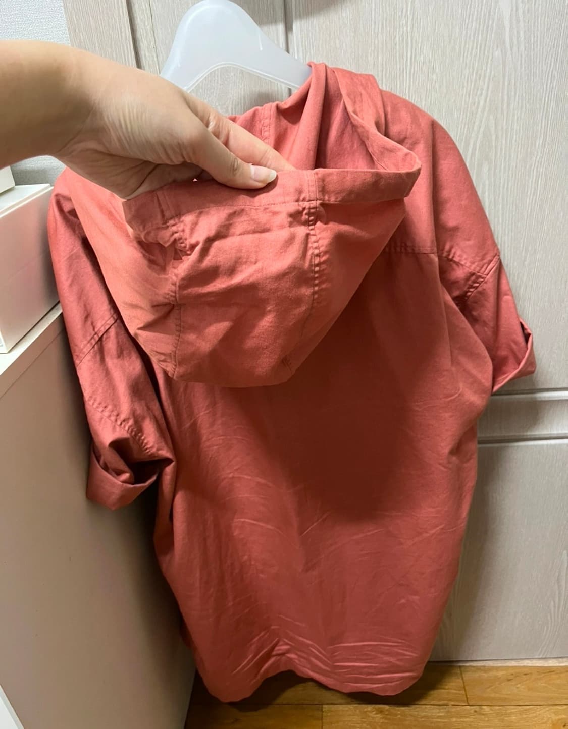 자라 zara 반팔 후드 남방 상품이미지4