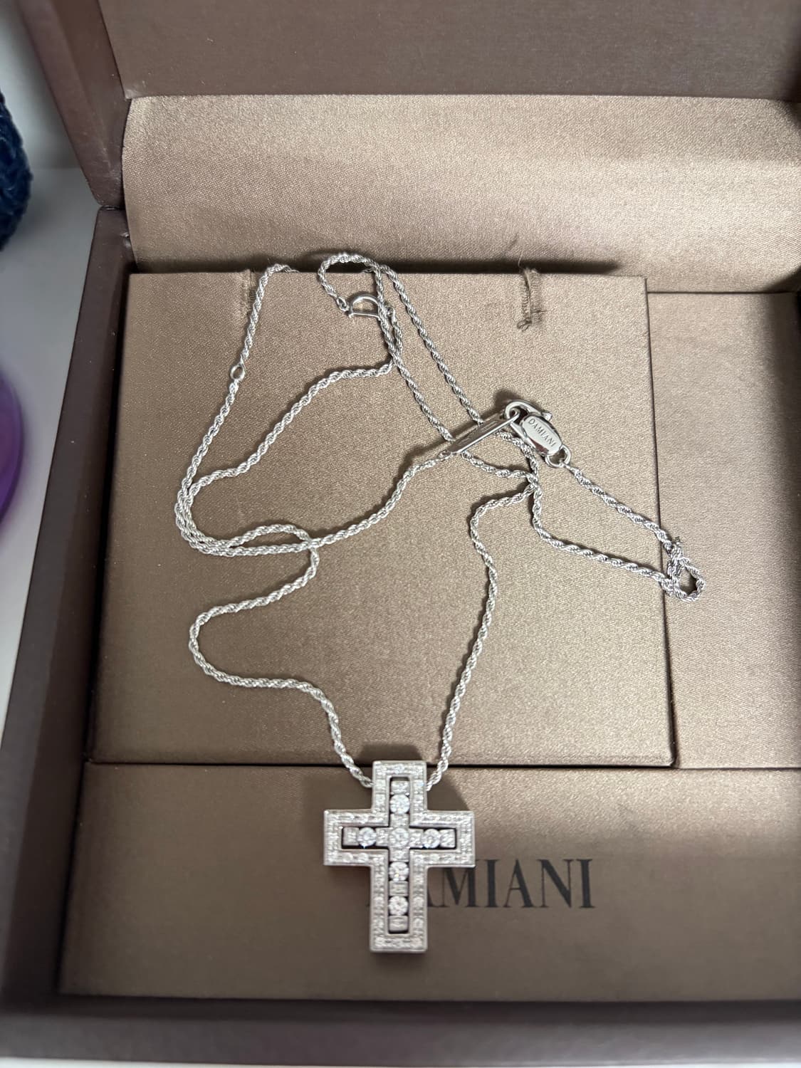 다미아니 벨에포크 M 다이아 목걸이 풀박스 상품이미지2