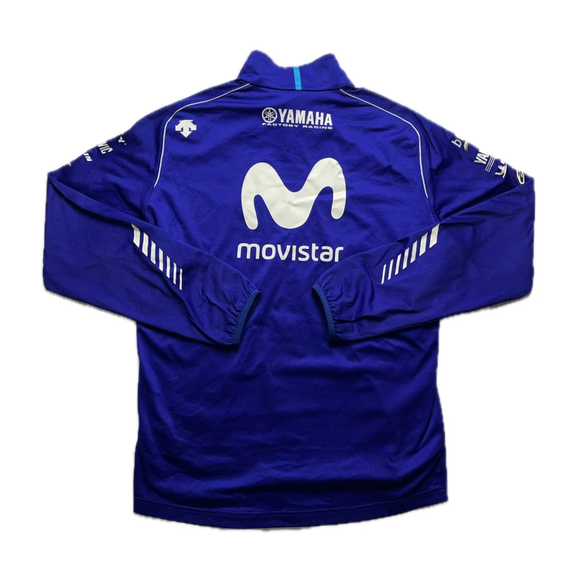 야마하 코발트 블루 레이싱 집업 저지 중고 구제 빈티지 상품이미지2