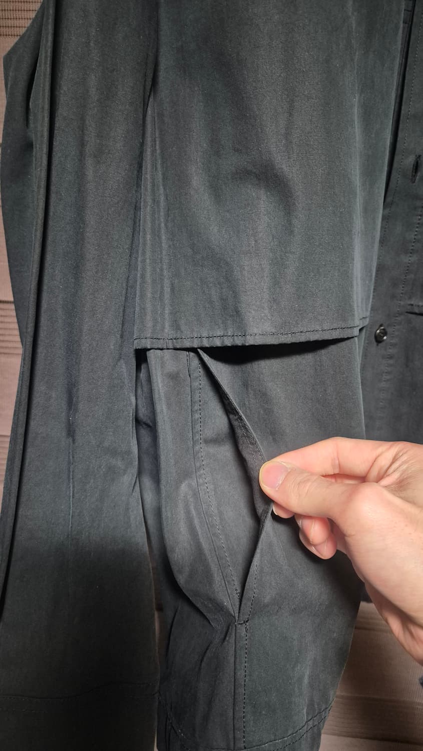 [48]준지 21fw 레이어드 셔츠 자켓 상품이미지3