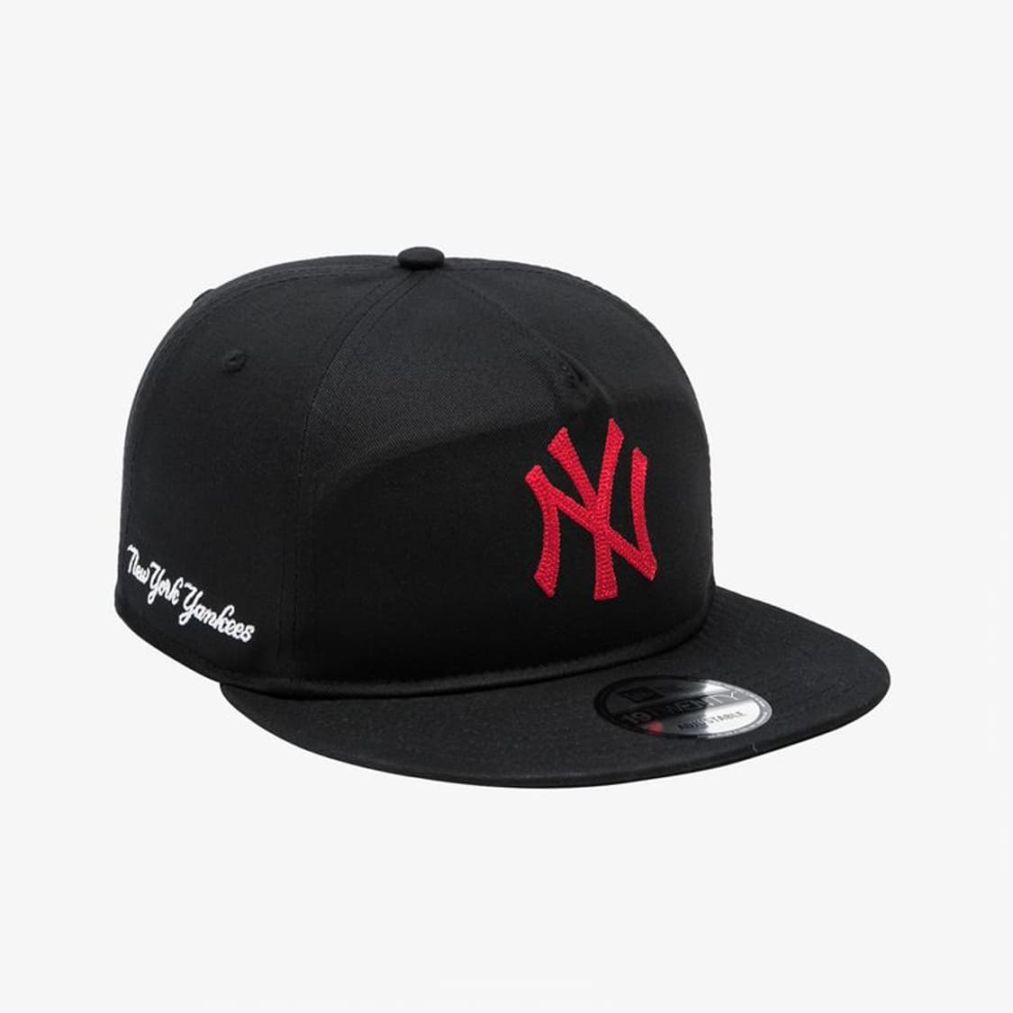 뉴에라 볼캡 MLB 뉴욕 양키스 베이직 체인 임브로이더리 스냅백 블랙 상품이미지9