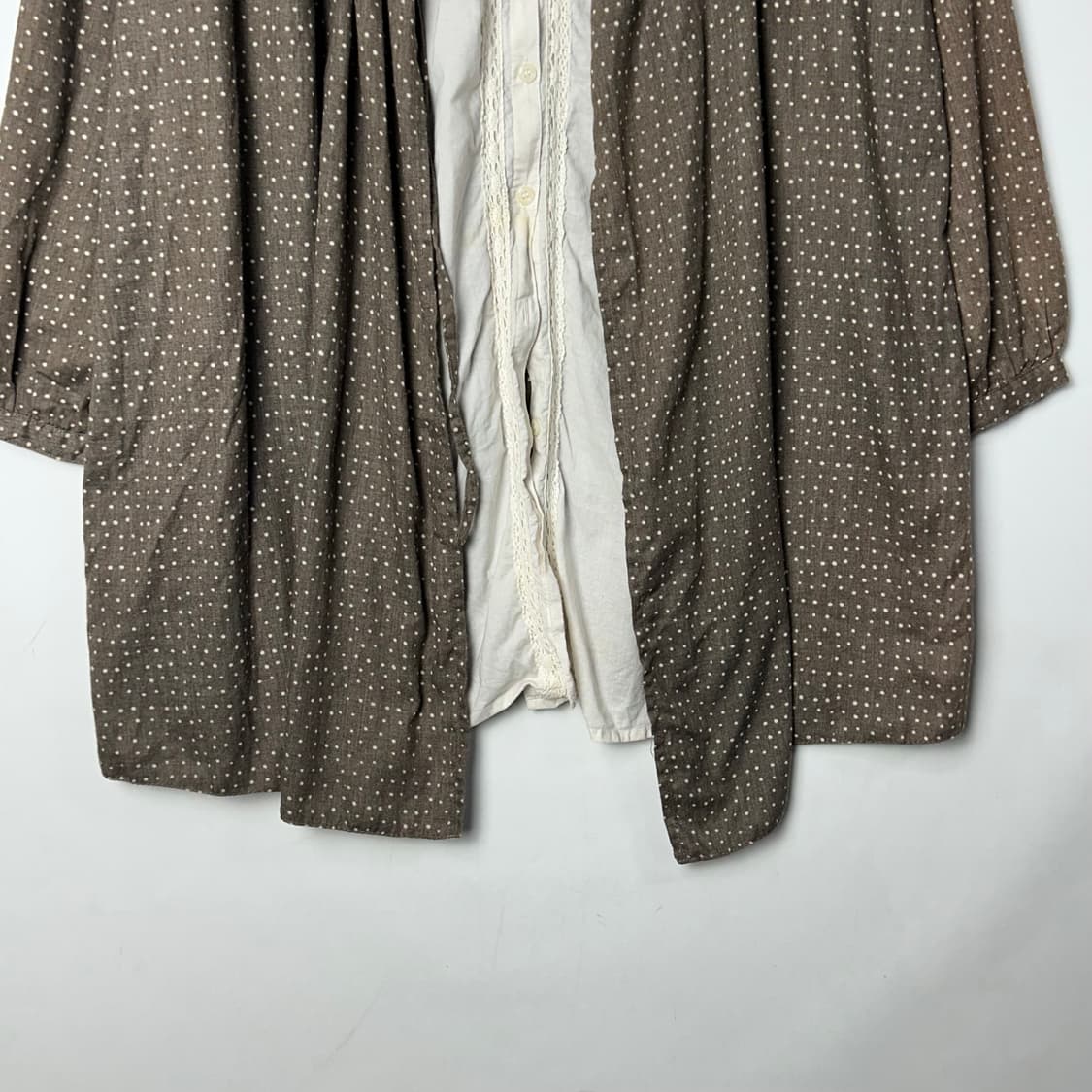 [JPN] Sevradical 모리걸 바선생 도트 레이어드 원피스 상품이미지3