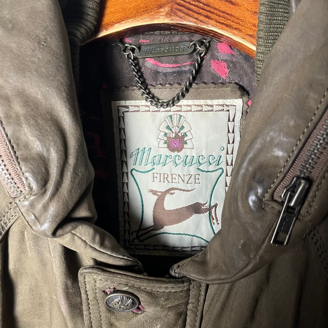 [Marcucci Firenze] 50's 이탈리아 레더 카코트 상품이미지5