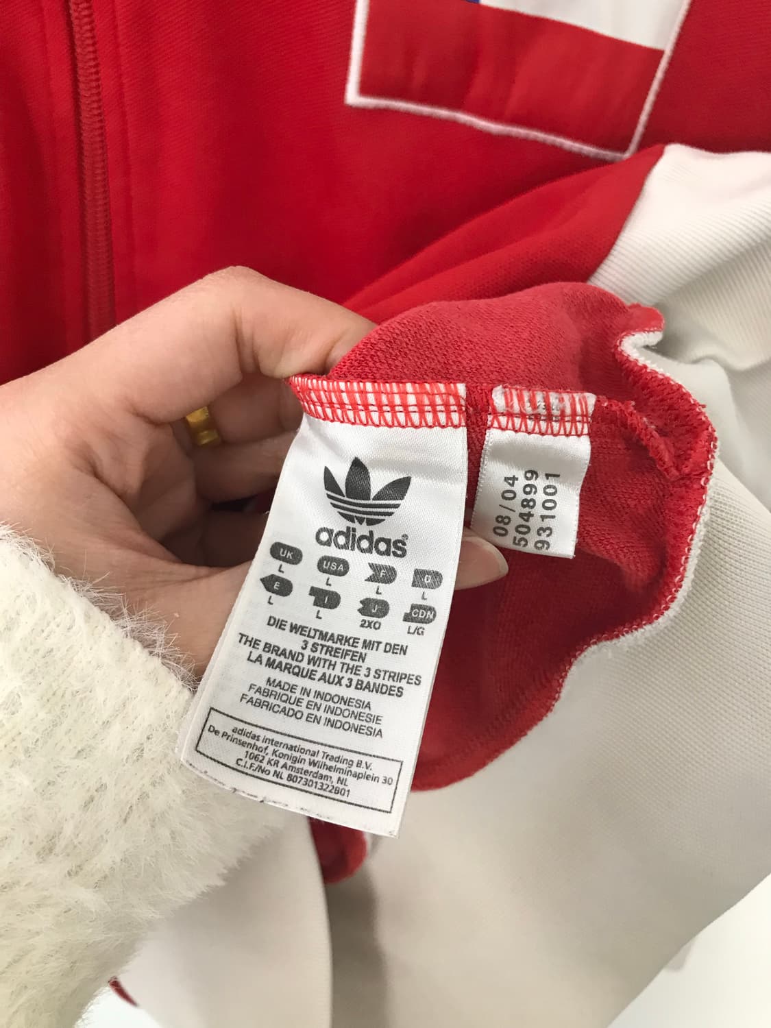 아디다스 파이어버드 칠레 트랙탑 져지 상품이미지4
