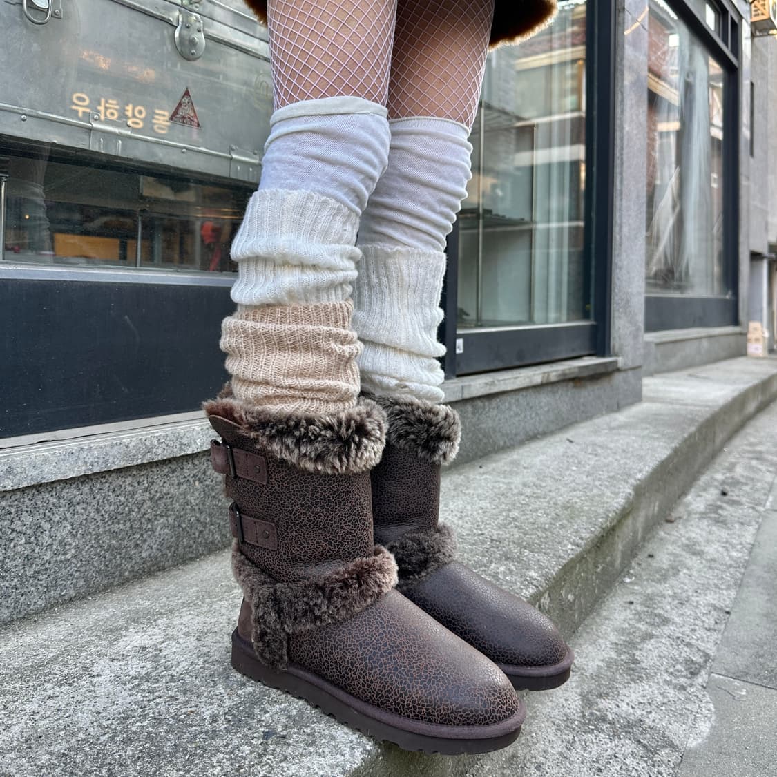 00s 어그 시어링 버클 부츠 상품이미지7