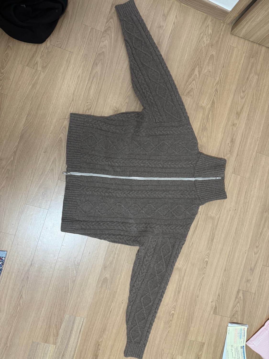 밀로 프레즐 니트 집업  새상품 상품이미지1