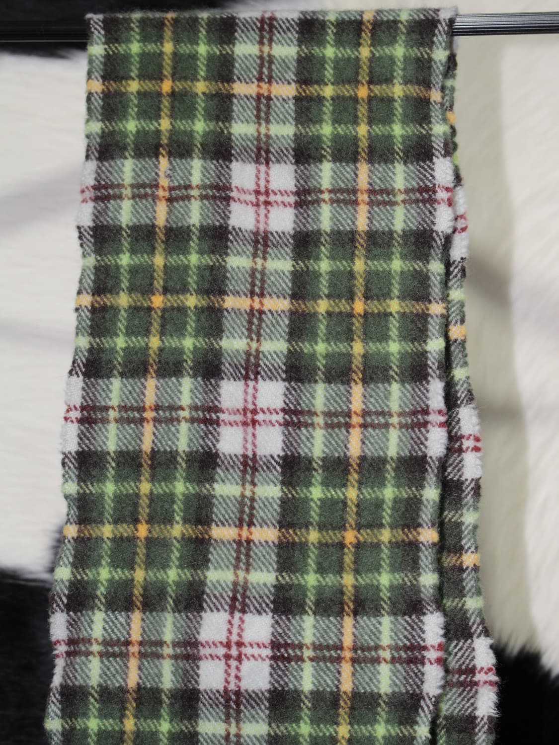 모스키노 체크 머플러 상품이미지3