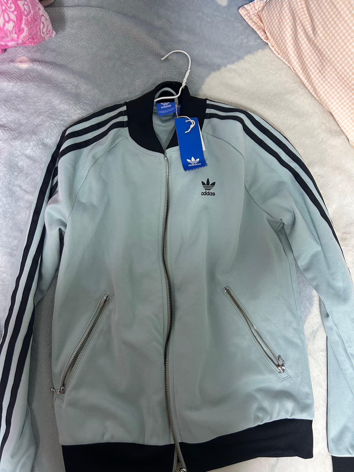 아디다스 하늘 트랙탑 져지xs 상품이미지1