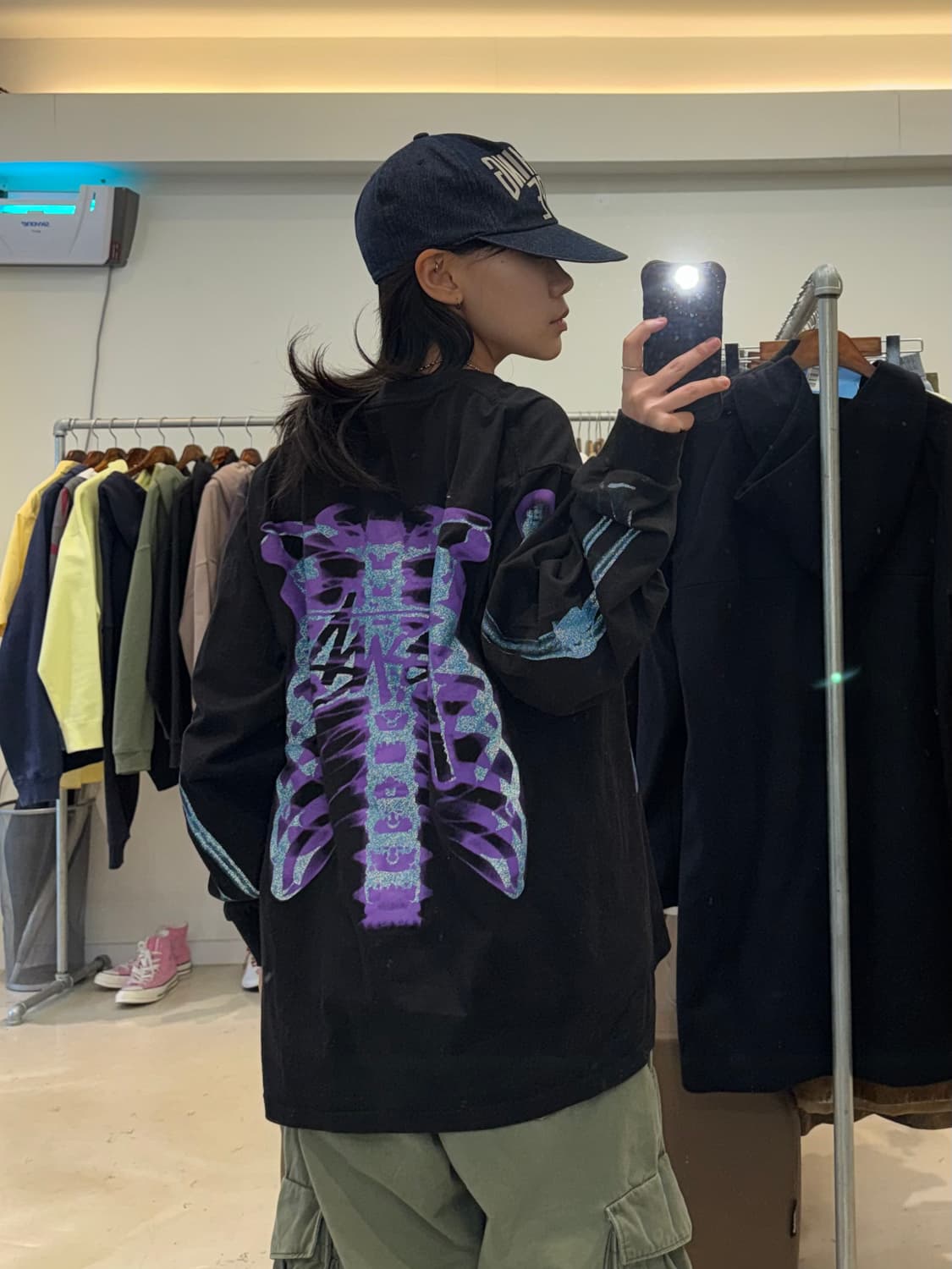 스투시 립 케이지 롱슬리브 티셔츠 상품이미지6