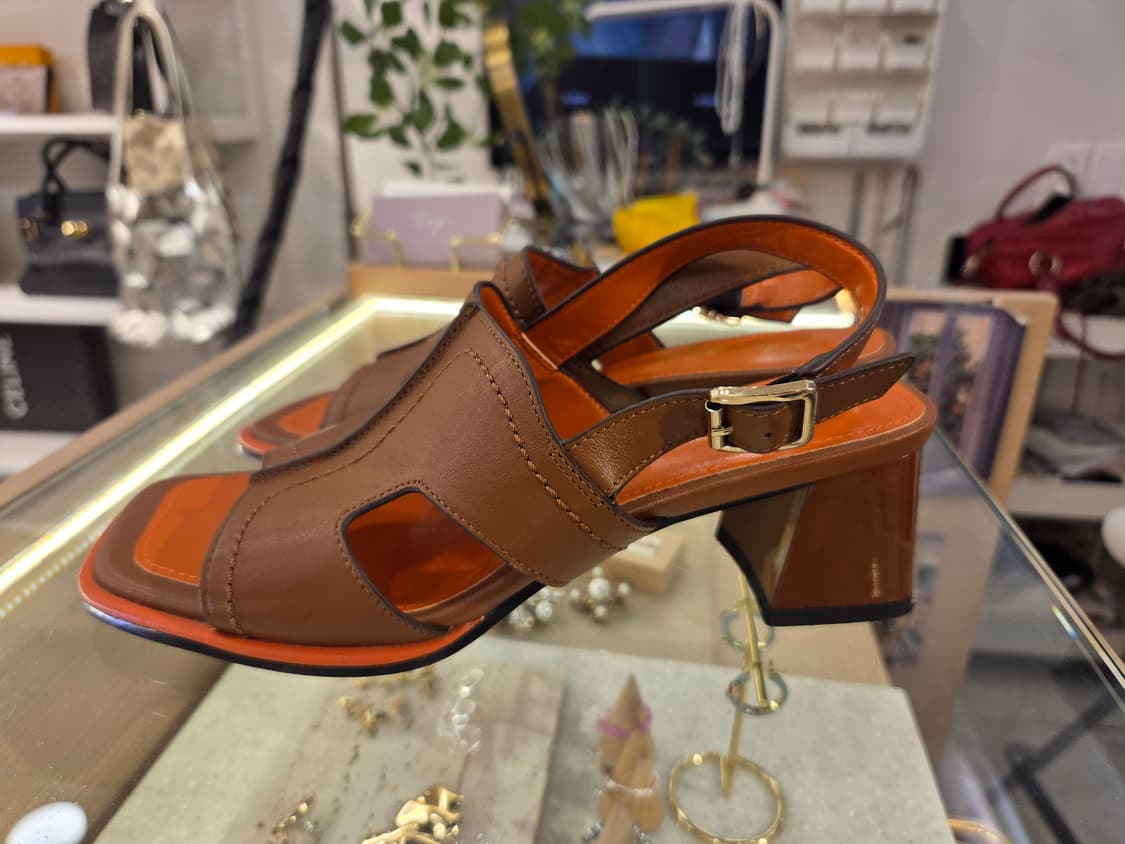 나인웨스트 가죽 샌들 상품이미지4