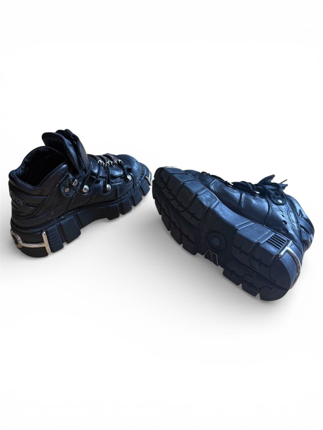 New Rock Black Tower Boots 상품이미지6