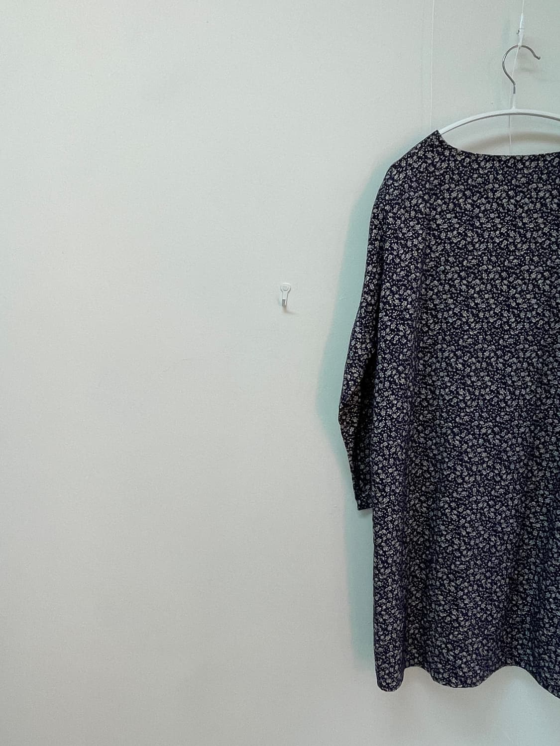 chocol raffine  네이비 잔꽃 패턴 원피스 상품이미지6