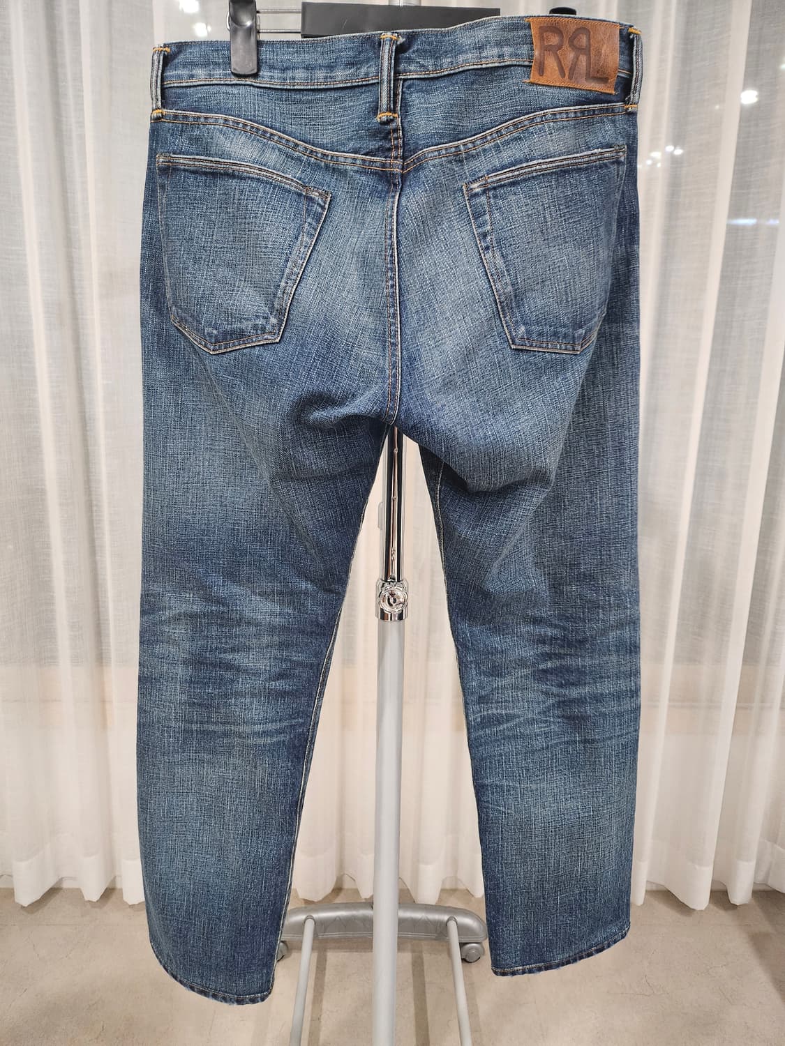 RRL 더블알엘 슬림핏 셀비지 데님 36 상품이미지3