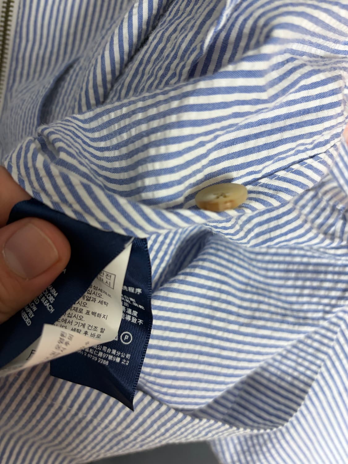 폴로 랄프로렌 시어서커 자켓 (새상품급) M 95~100 상품이미지7